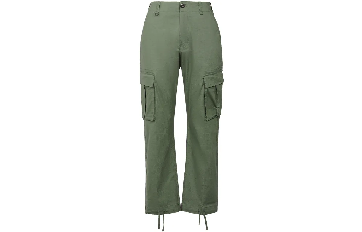Nike Cargo Pants Men's Green Moderate Cuffed Pants