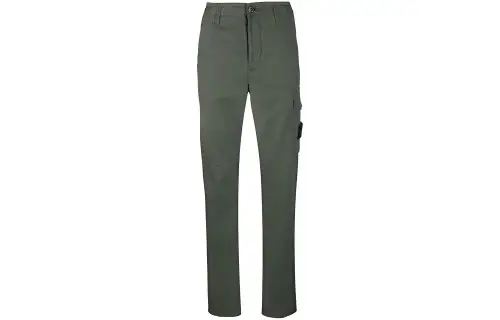 STONE ISLAND Cargo Pants Men's Green Moderate