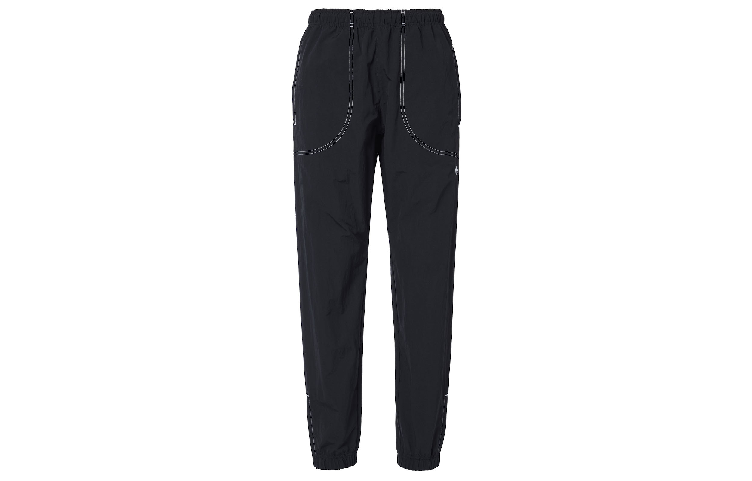 Adidas, autumn black trousers for leisure