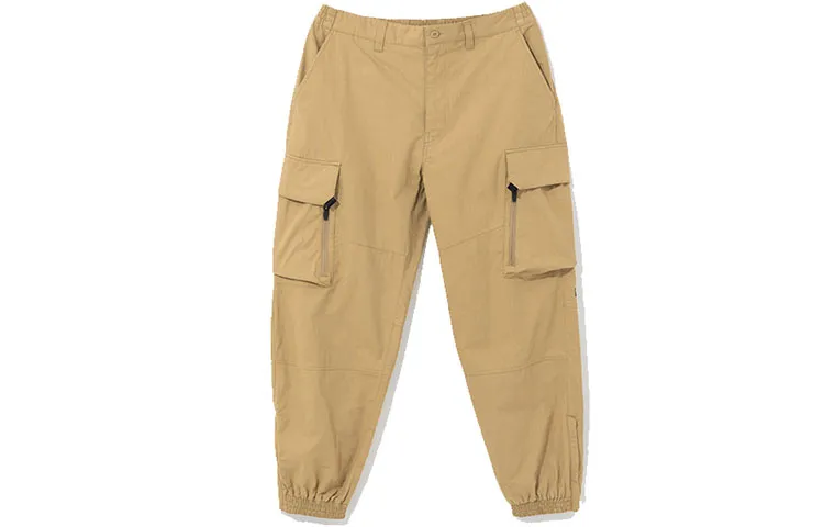 New Era Cuffed Pants Casual Pants Unisex Khaki Gift Recommendation