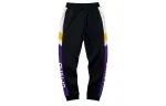 Li Ning Knitted Sweatpants Men's Iron Blue Purple Moderate Cuffed Pants