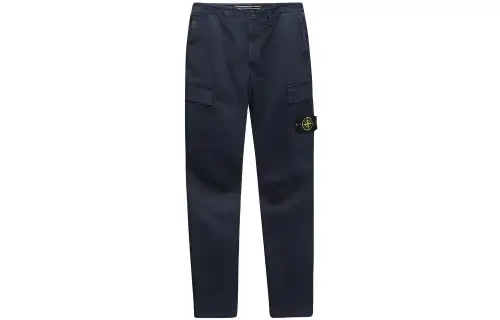 STONE ISLAND Cargo Pants Men's Blue Moderate