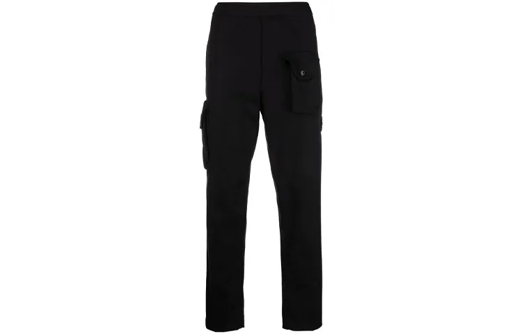 STONE ISLAND Cargo Pants Men's Black Moderate