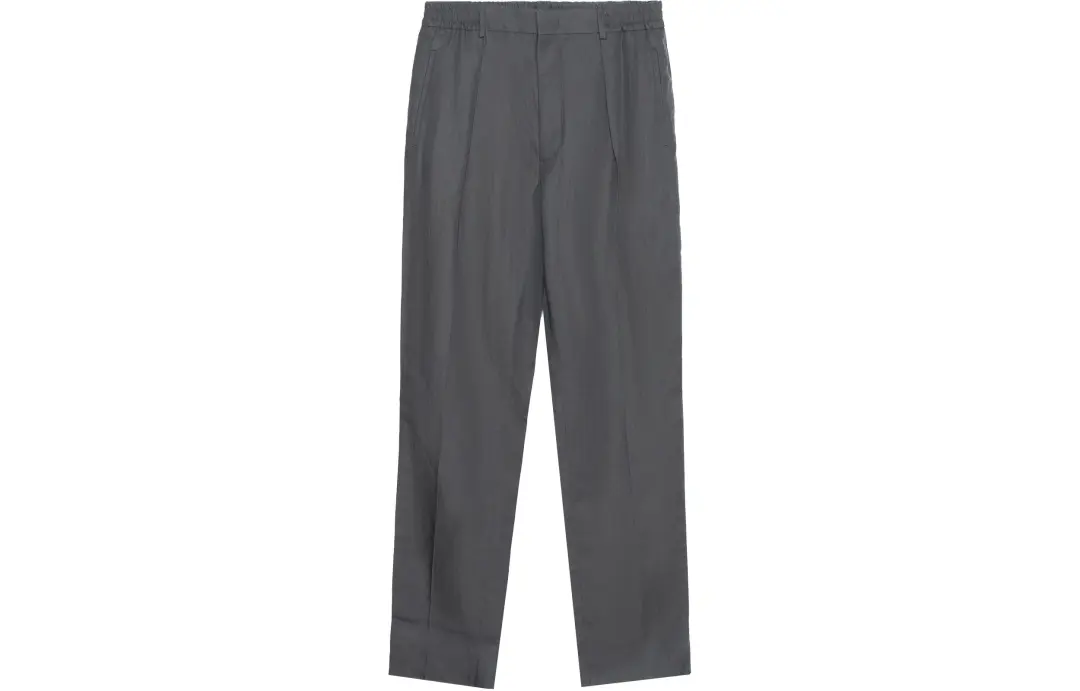 FENDI High-Waist Pleated Trousers