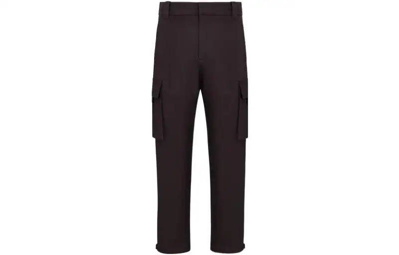 DIOR Quarterly New Products Cargo Pants Men's Black Moderate