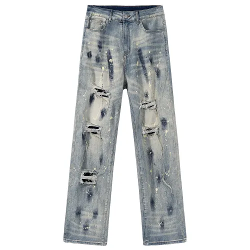 XINYINSU Anti-warism Knife Cutting Destroys Design Unisex Jeans