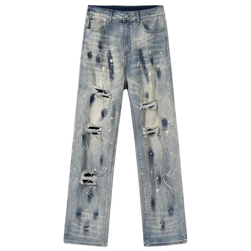XINYINSU Anti-warism Knife Cutting Destroys Design Unisex Jeans