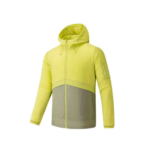 Anta UV Protection Sun Protection Clothing Men's Light Bud Green/Floating Gray
