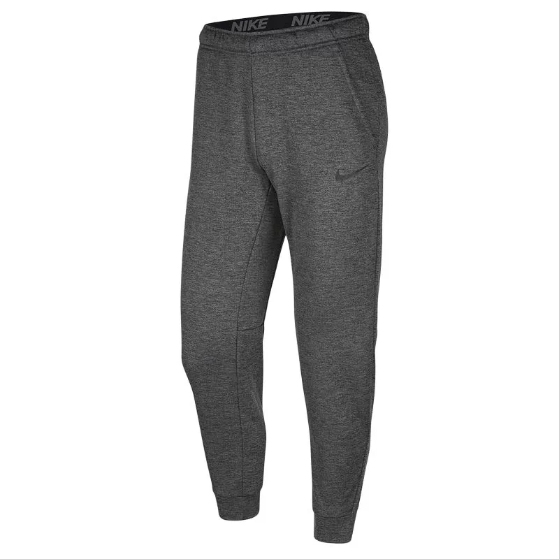 Nike Knitted Sweatpants Men's Toned Charcoal Black Moderate Cuffed Pants
