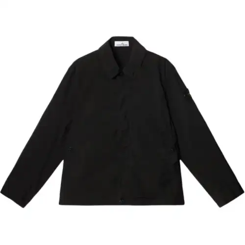 STONE ISLAND Touch Poly TC Logo Patch Jacket