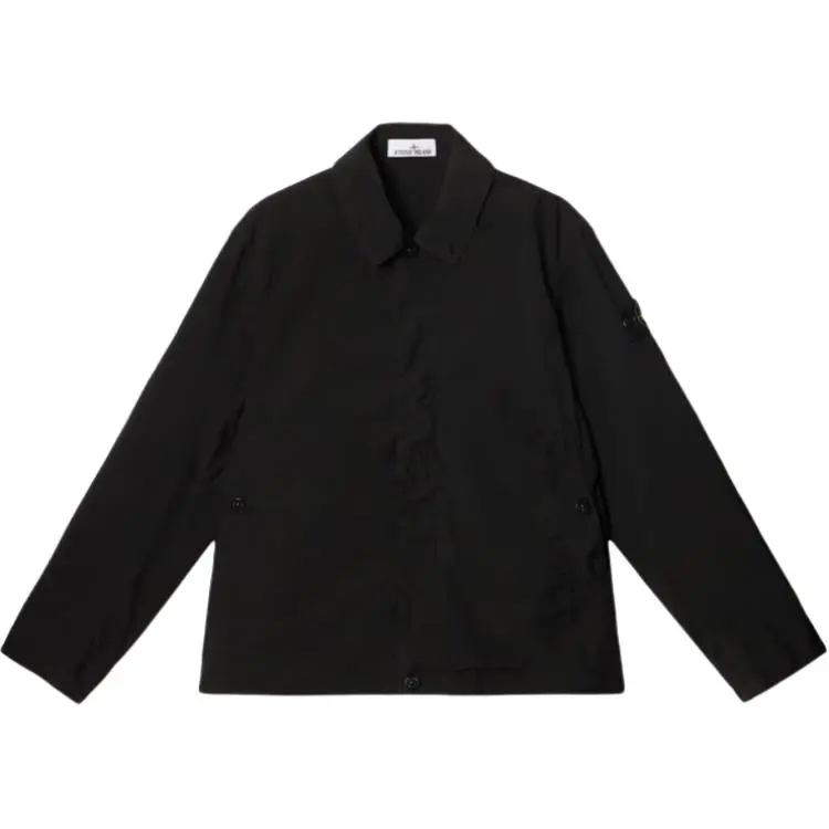 STONE ISLAND Touch Poly TC Logo Patch Jacket