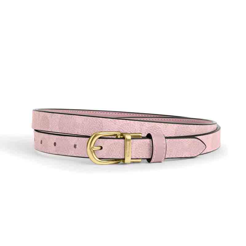 Женский ремень COACH (розовый)