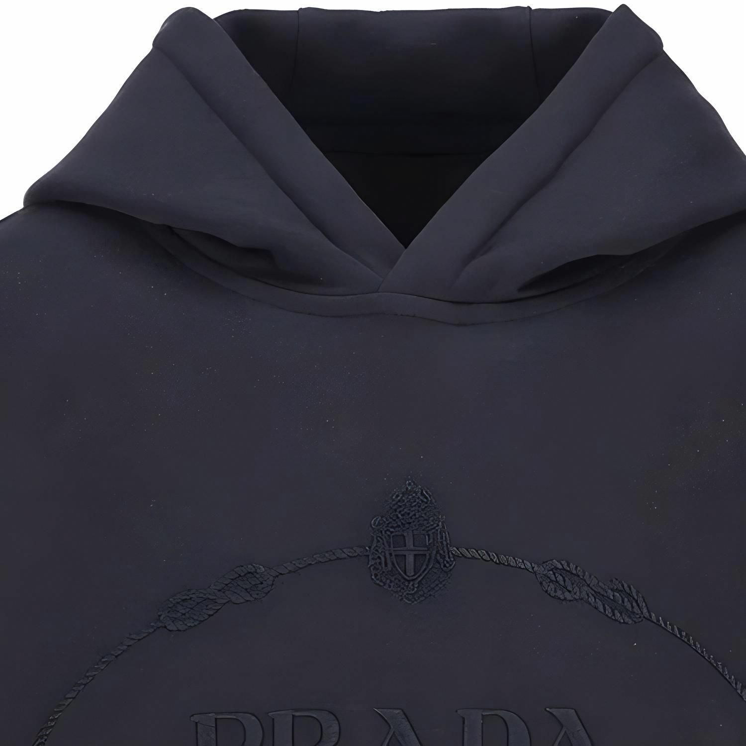 Мужские худи Prada (синий) — фото 7