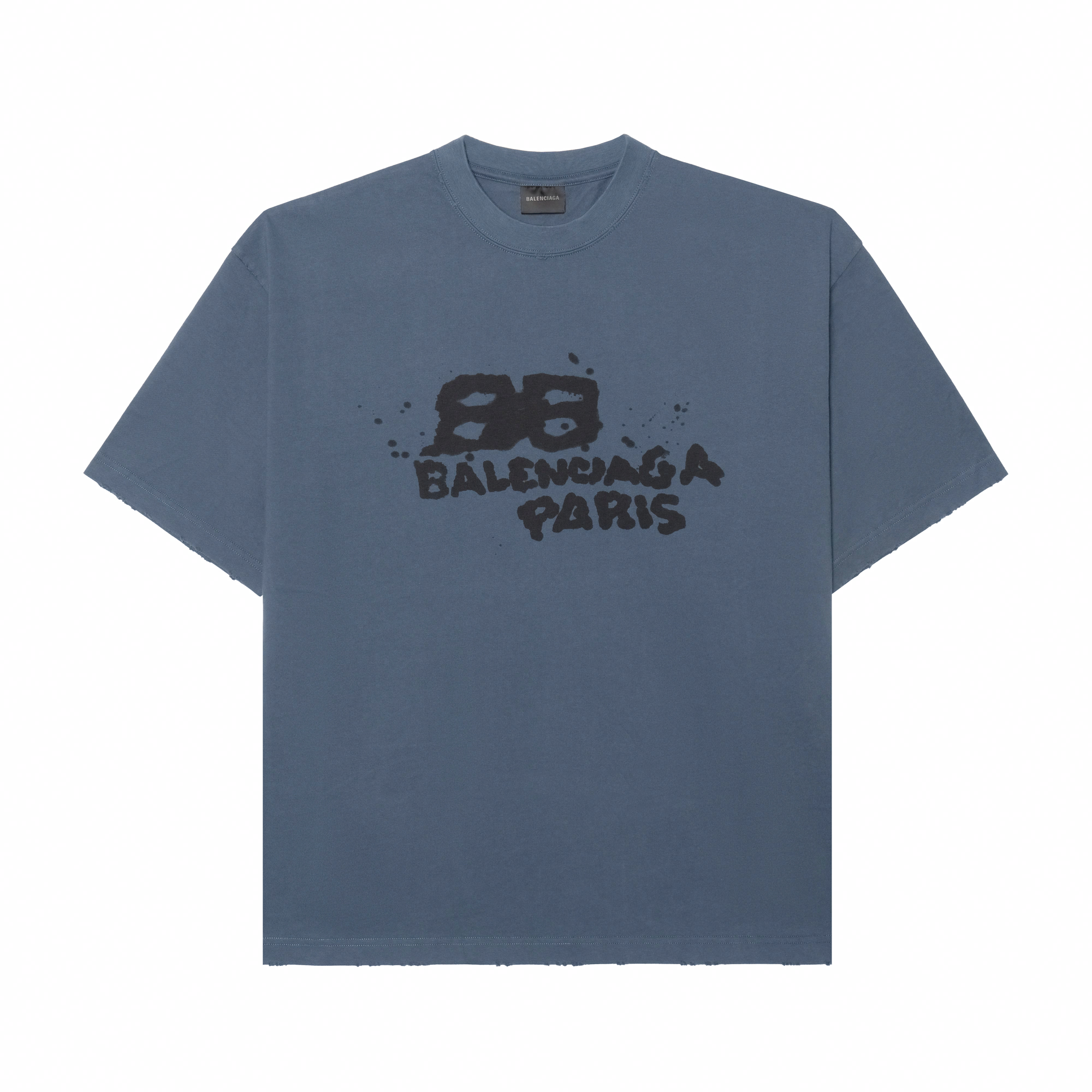 Мужская футболка Balenciaga (синяя)