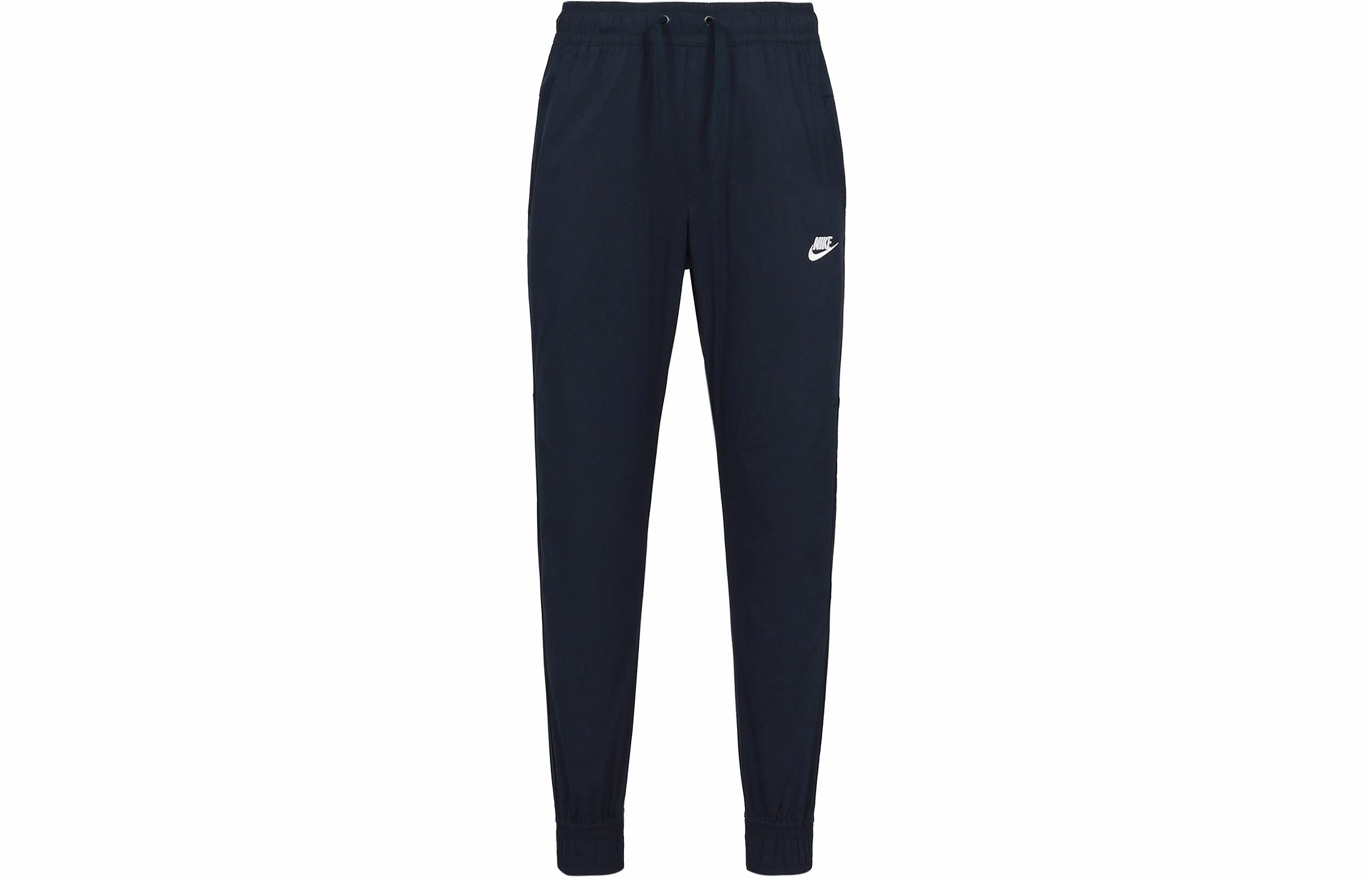 Мужские штаны Nike Sportswear Swoosh (темно-синие) — фото 1