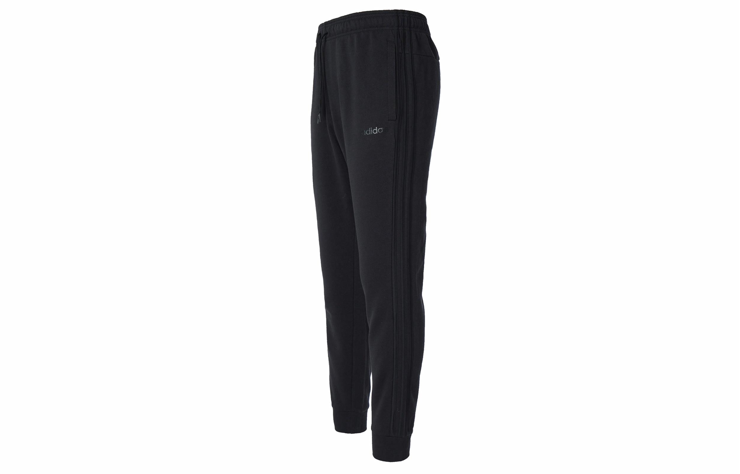 Мужские штаны adidas ESSENTIALS 3-Stripes (черные)