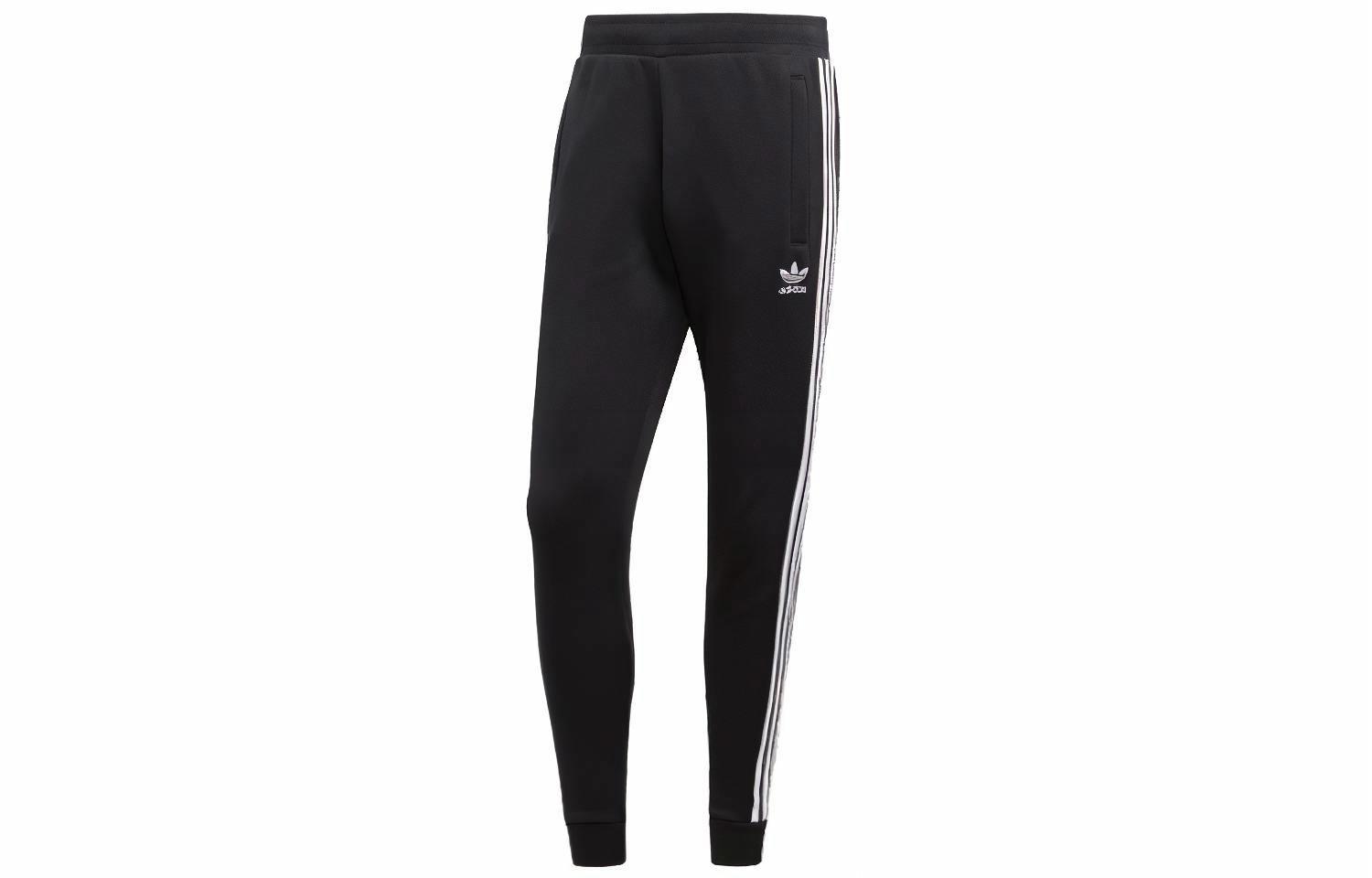 Мужские штаны adidas originals (черные) — фото 1