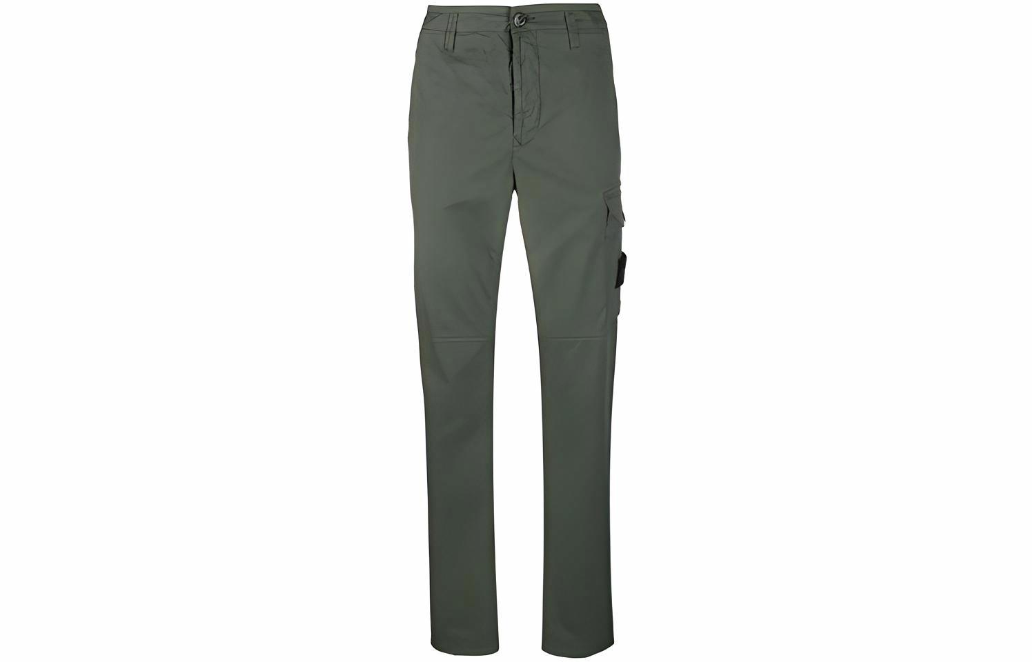 Мужские штаны STONE ISLAND Карго (черные)