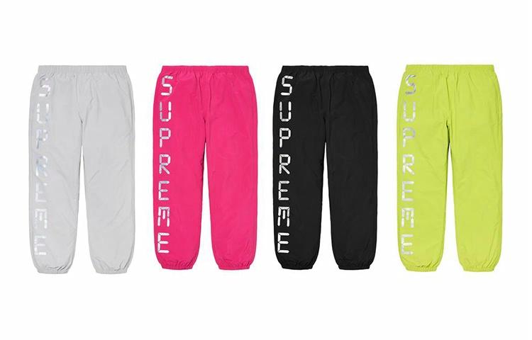 Штаны Supreme Digital Logo Track Pant (черные)