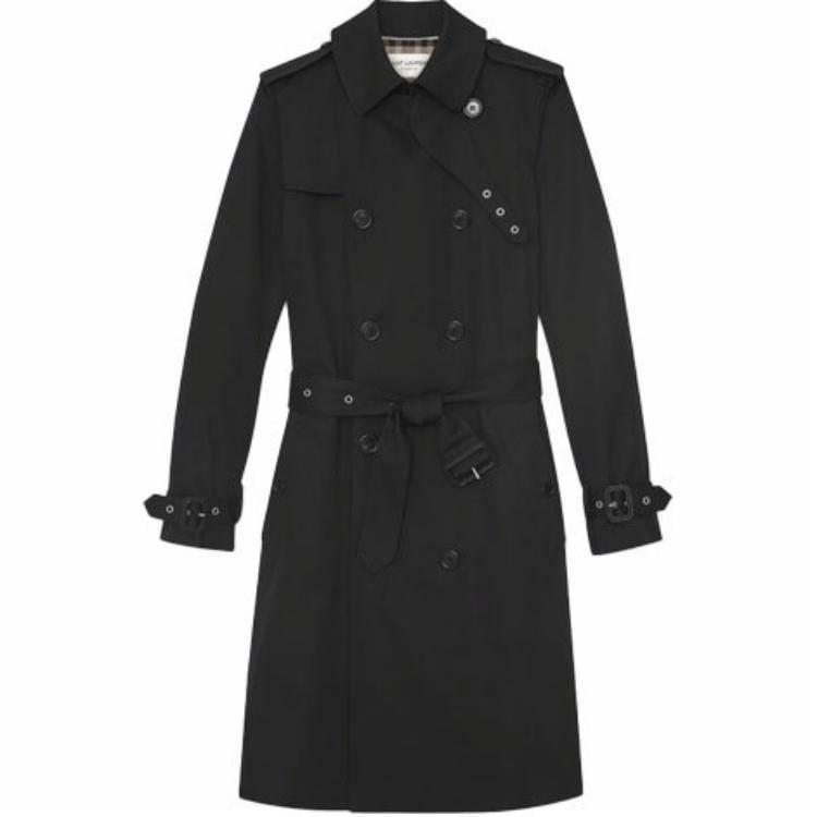 Мужское пальто SAINT SAINT LAURENT (черный)