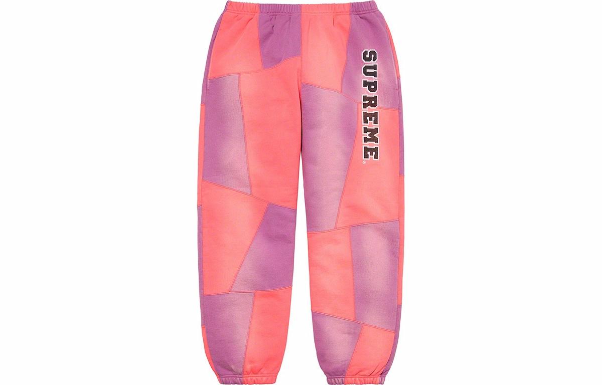 Спортивные штаны Supreme Patchwork Sweatpant (разноцветные)