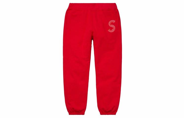 Штаны Supreme S Logo Sweatpant (черные) — фото 8