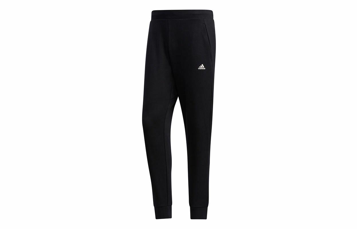Мужские штаны adidas LABEL (черные) — фото 1