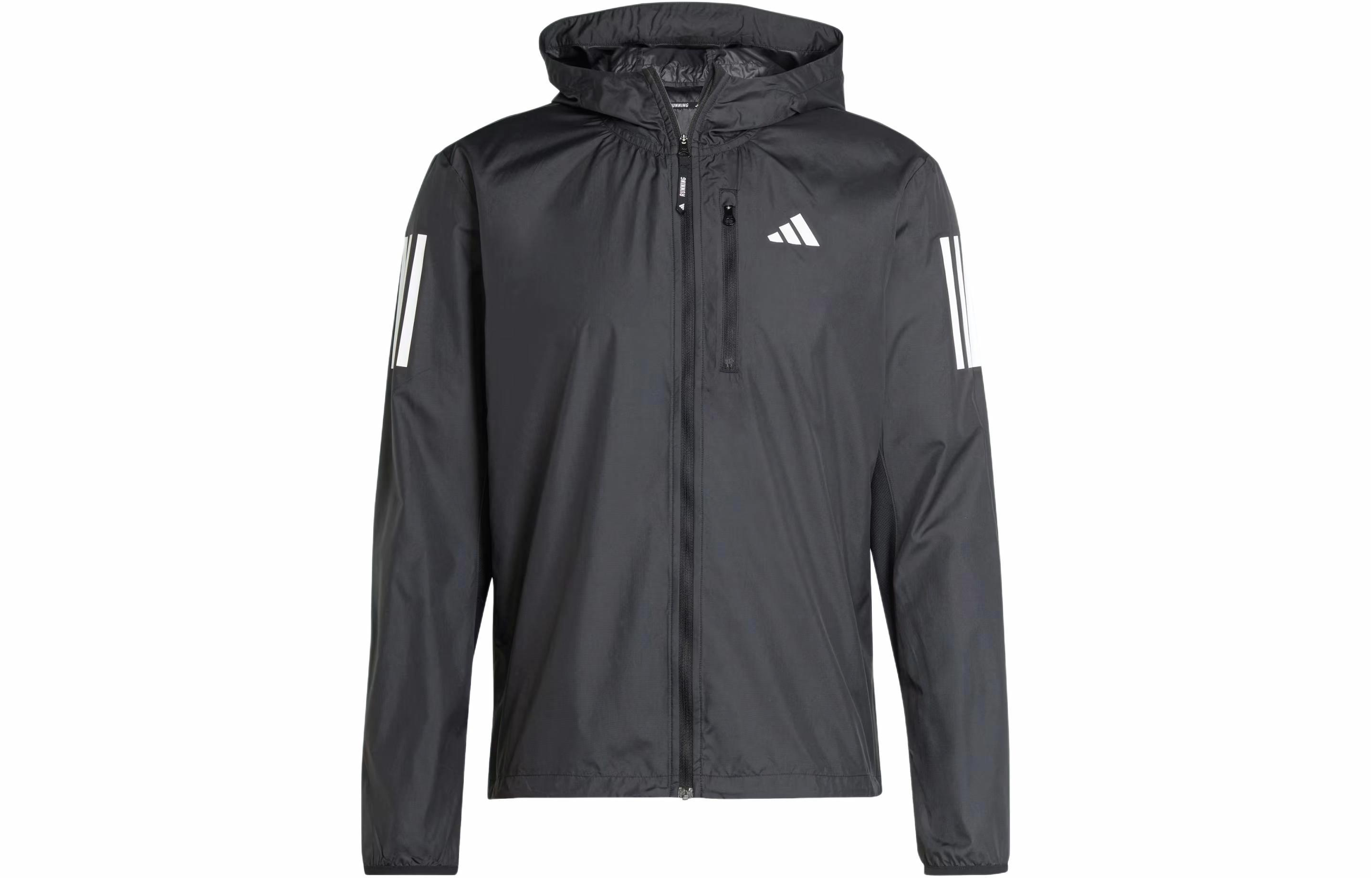 Куртка adidas Own the Run Jacket (черная)