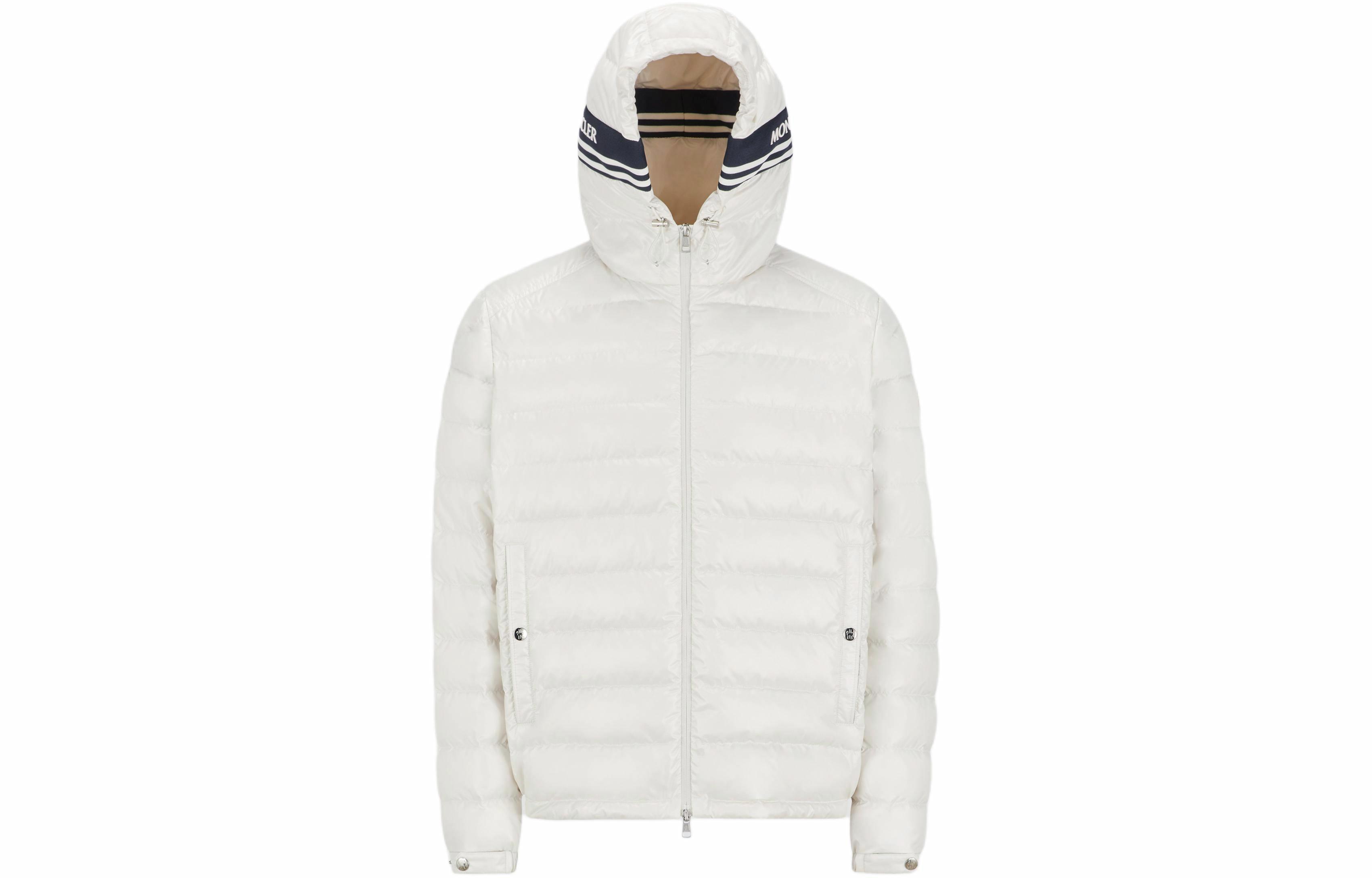 Пуховик Moncler Cornour Hooded Jacket (белый)