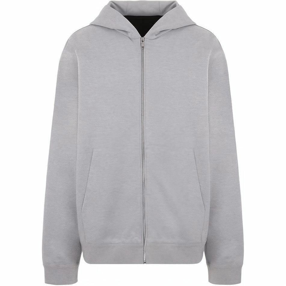 Мужская куртка Prada Logo Jacket (серая)