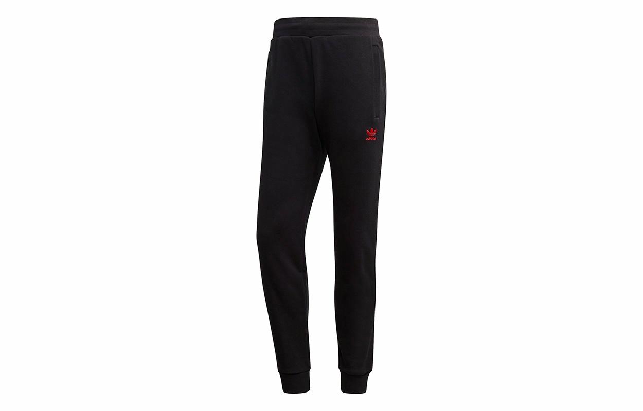 Мужские штаны adidas originals Trefoil Pant (черные) — фото 1
