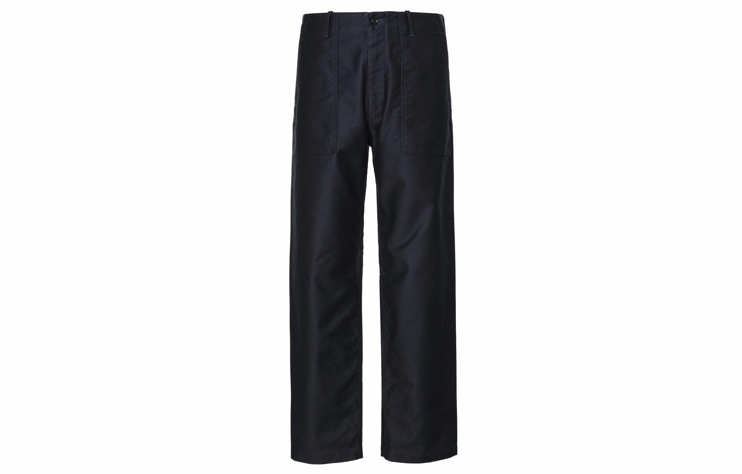 Штаны nanamica Dock Pants (оливково-зеленые)
