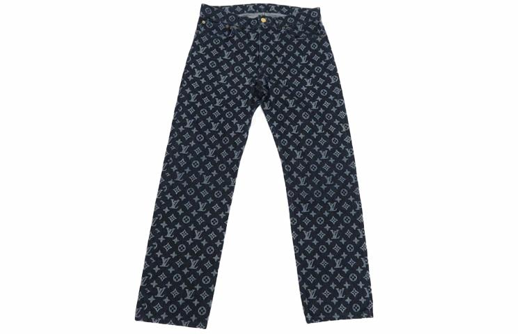 Мужские штаны Louis Vuitton (синий)