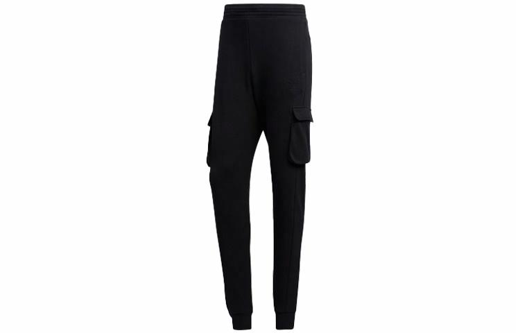 Мужские штаны adidas originals Embossed Pant (черные) — фото 1
