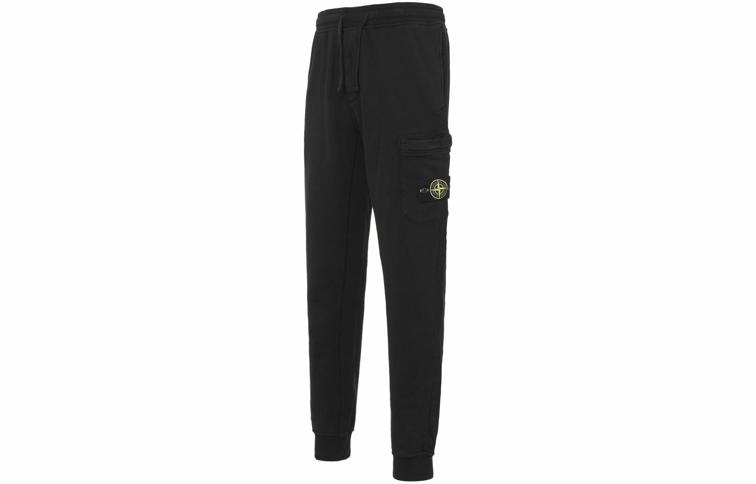 Мужские штаны Stone Island (черные)