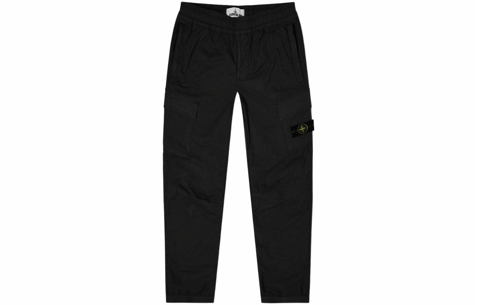 Мужские штаны STONE STONE ISLAND SS22 (черные)