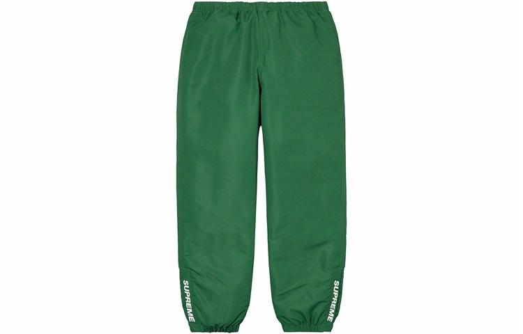 Штаны Supreme FW20 Week 9 Warm Up Pant LOGO (черные) — фото 3