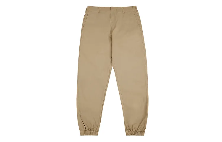 Dickies Casual Pants Men's Khaki Moderate Cuffed Pants