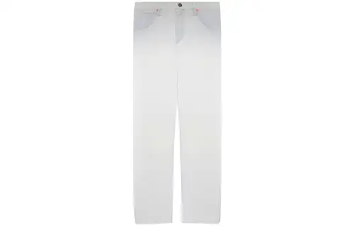 GUCCI Fw22 Tanabata Series Jeans Men's White