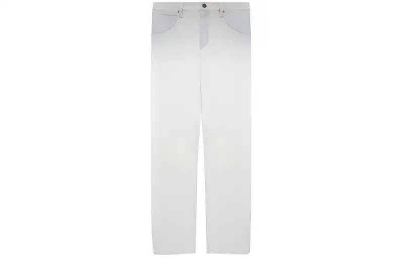 GUCCI Fw22 Tanabata Series Jeans Men's White