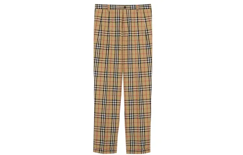 Burberry Casual Pants Men's Beige Brown