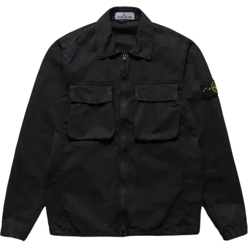 STONE ISLAND Jackets & Coats Men's Black