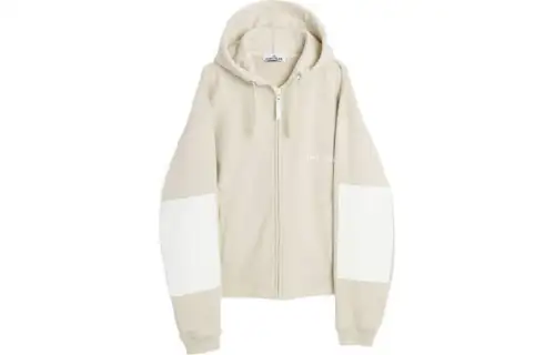 STONE ISLAND Logo Printed Zip Up Jacket