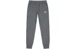 Nike Knitted Sweatpants Men's Dark Gray Moderate Cuffed Pants