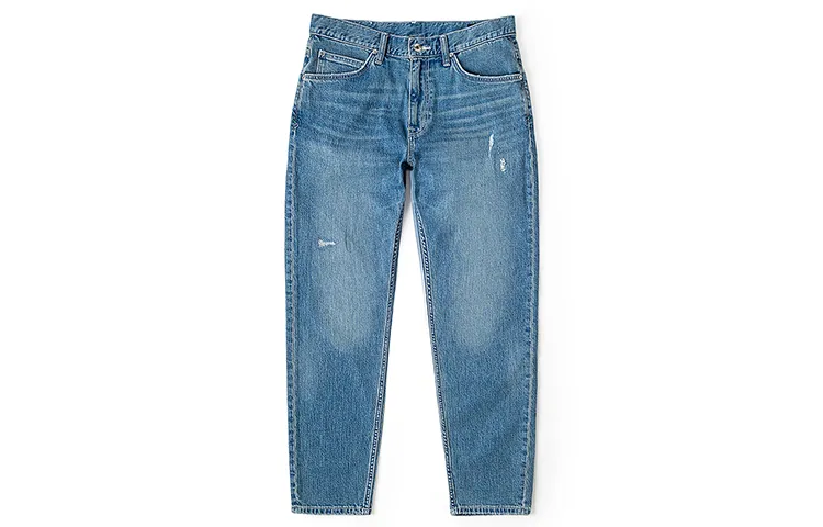 Lee Jeans Men's Blue Moderate Tapered Pants