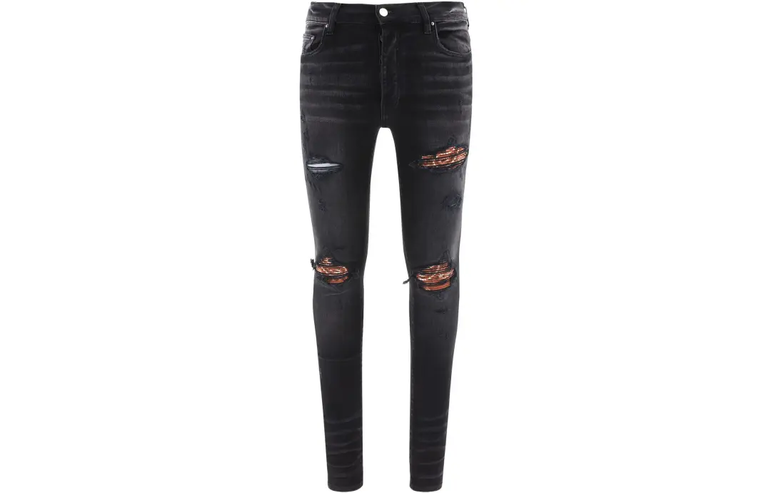 AMIRI Jeans Men's Black Moderate Slim Fit Pants