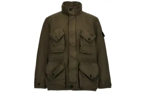 STONE ISLAND Jackets & Coats Men's Green