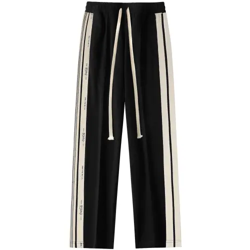 Coca Cola Knitted Sweatpants Unisex Moderate Sweatpants