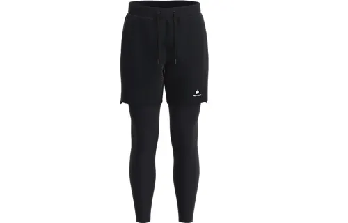 HOTSUIT Quick dry basketball knitted black trousers for training for gym, for running