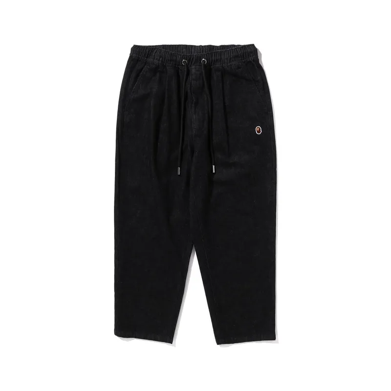 A BATHING APE Jeans Men's Moderate Straight Fit Pants